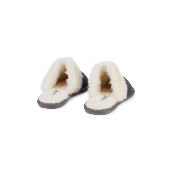 Saks Fifth Avenue Faux Fur Slippers - Picture 5 of 10